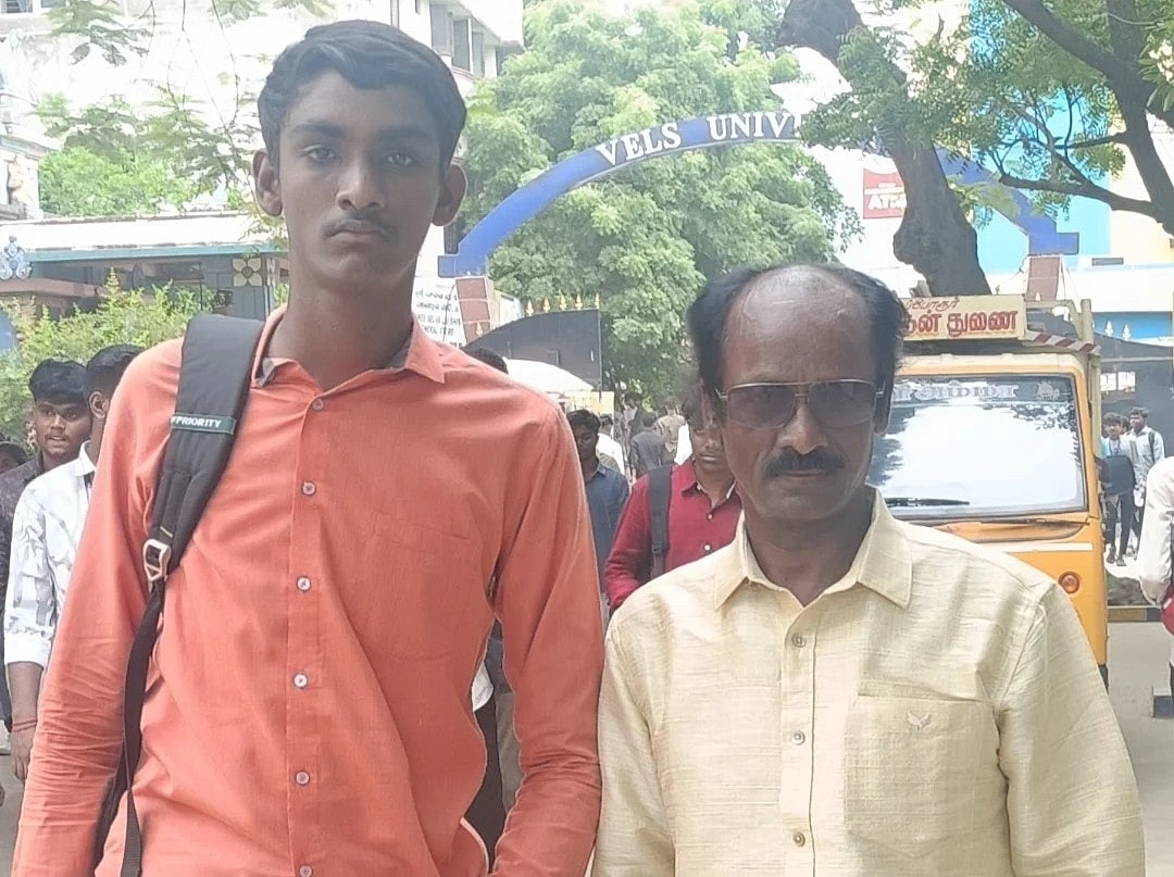 ``பையன் காலேஜ் போறான்; நான் +2 பரீட்சைக்கு படிக்கிறேன் சார்