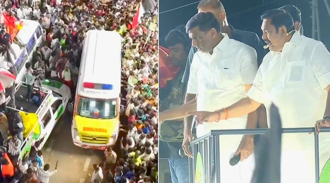 ``நோயாளி இல்லாத ஆம்புலன்ஸ்; ஓட்டுநர் பேஷண்ட் ஆகிவிடுவார்'' - பகிரங்கமாக எச்சரித்த எடப்பாடி பழனிசாமி