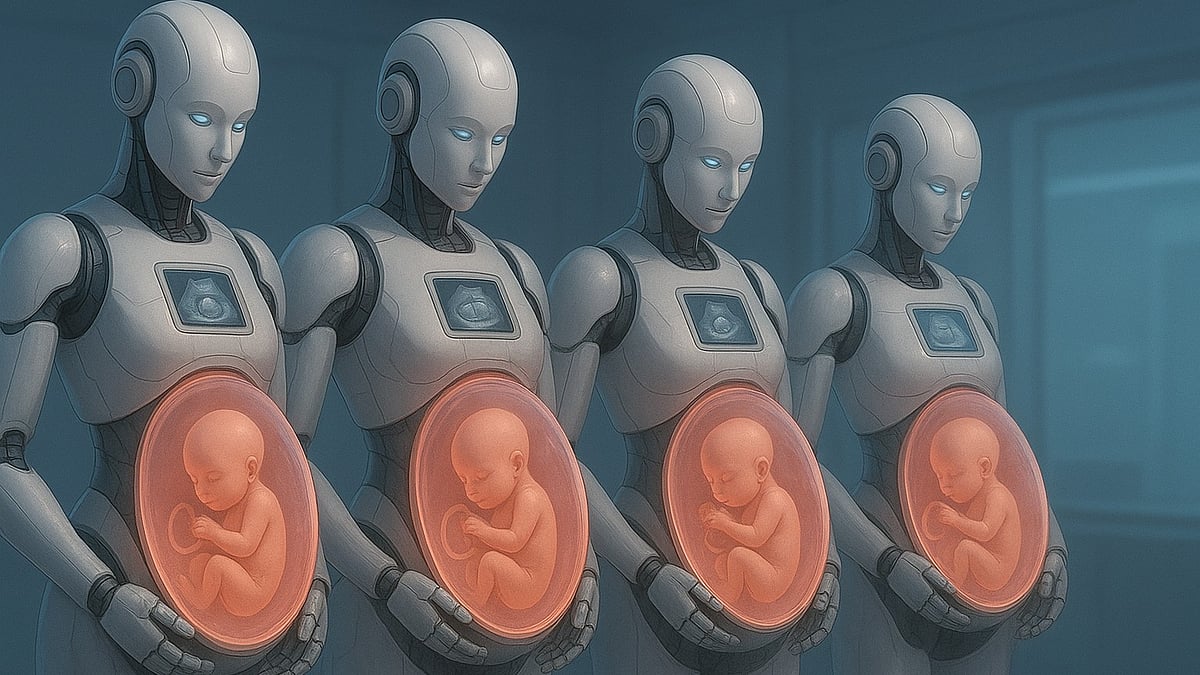 சீனாவின் Pregnancy Robot விளக்கம்! - Vikatan