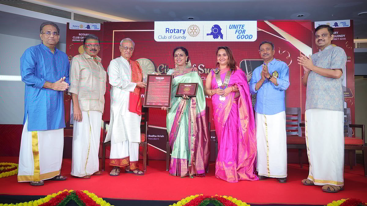 பாடகி சுதா ரகுநாதனுக்கு சிறந்த இசைக்கலைஞருக்கான `சர்க்கிள் ஆஃப் சக்சஸ்' விருது