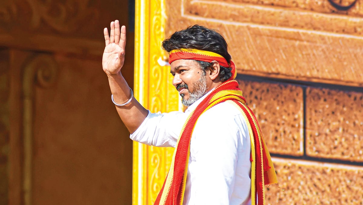 TVK Vijay: ``ஜனநாயக போருக்கு தயாராக மக்களை பார்க்க வந்துள்ளேன்'' - திருச்சியில் விஜய்