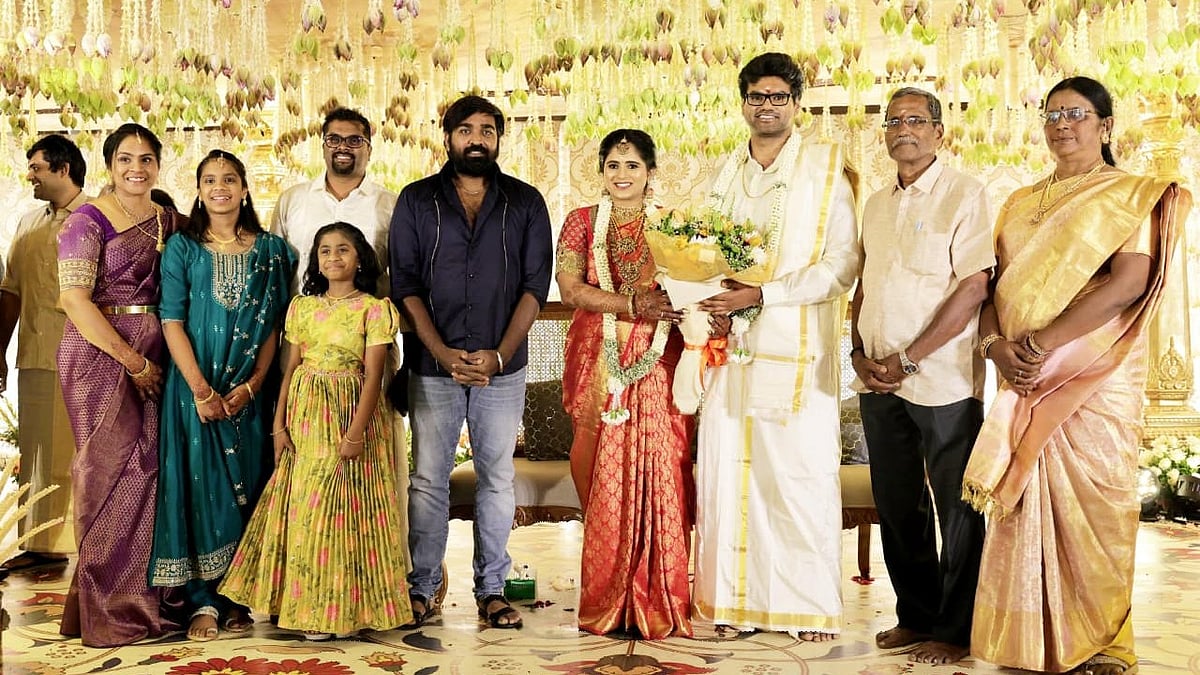 `முதல் மரியாதை’ தீபன் வீட்டு கல்யாணம் - பங்கேற்ற திரை பிரபலங்கள் | Photo Album 