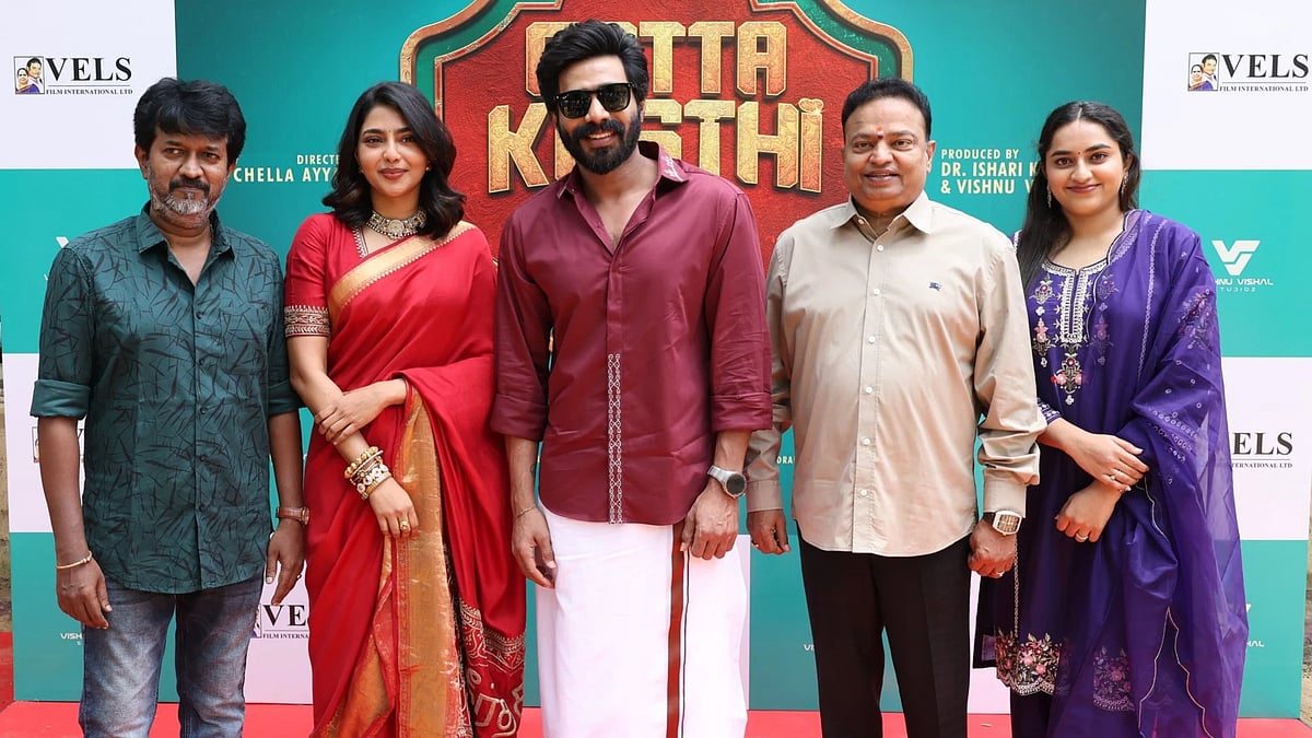 Gatta Kusthi 2: விஷ்ணு விஷால், ஐஸ்வர்யா லட்சுமி நடிக்கும் கட்டா குஸ்தி 2 பூஜை க்ளிக்ஸ் | Photo Album