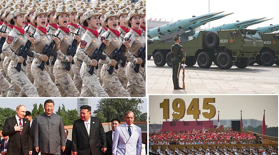 China Parade: ராணுவ வலிமையை காட்டிய சீனா; புதின், கிம் முன்னிலையில் சீனாவின் அதிநவீன ஆயுத அணிவகுப்பு