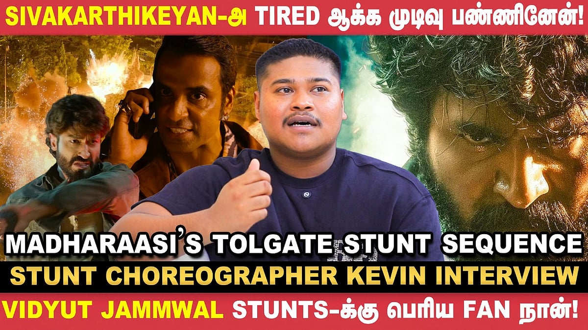 AR Murugadoss, Jailer பார்த்துட்டு தான் Madharaasi-க்கு கூப்பிட்டார்! -Stunt Master Kevin|Interview