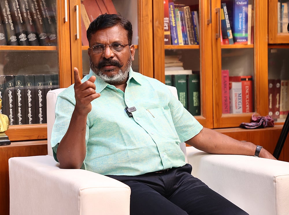 'உயர்கல்வியை வணிகமயமாக்கும் மசோதாவை திரும்பப் பெறவேண்டும்' - தமிழ்நாடு அரசுக்கு திருமா அறிக்கை