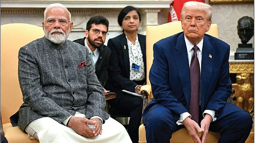 '2025-ம் ஆண்டு 8 முறை மோடி ட்ரம்பிடம் பேசியுள்ளார்' - அமெரிக்காவிற்கு இந்தியா பதில்