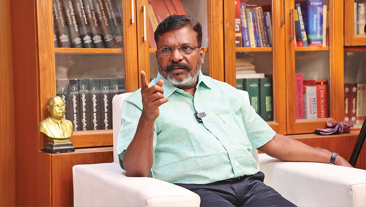 'அதிமுகவை கட்டுக்கோப்பாக வைத்துக் கொள்ள பாஜக விரும்பவில்லையா?' - திருமாவளவன் கேள்வி