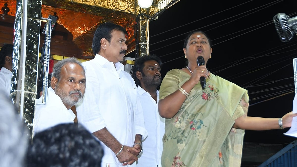 ``நூறு, பீரு, சோறு கொடுத்தால் அவர்கள் பின்னால் ஏன் செல்கிறீர்கள்?'' - பிரேமலதா விஜயகாந்த் கேள்வி