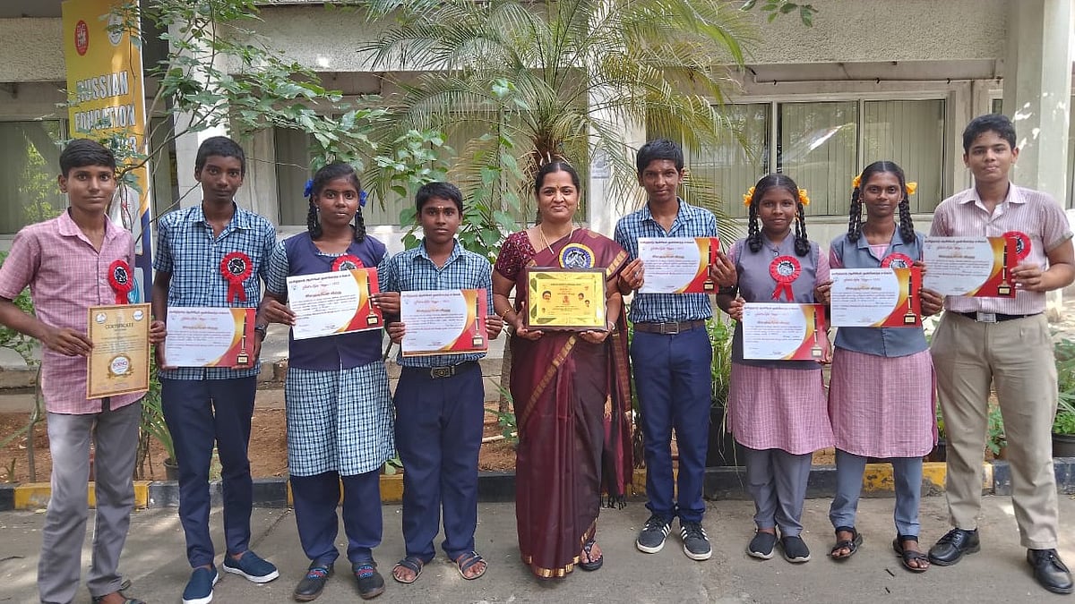 ‘எந்த மாணவருக்கும் இதுவரை நான் ஜீரோ மார்க் போட்டதே இல்லை’ - நல்லாசிரியர் கவிதா! 