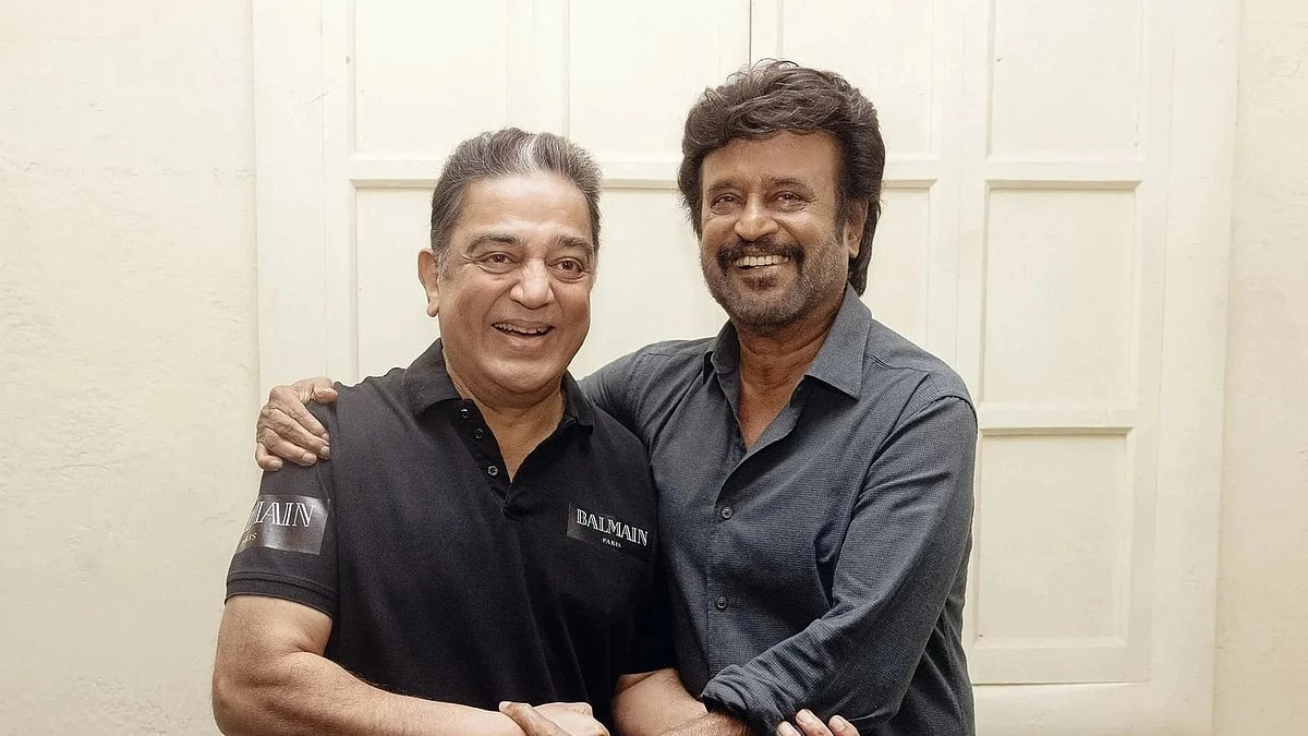 ``இரண்டு பேரும் சேர்ந்து நடிக்கணும்னு ஆசை இருக்கு, ஆனா'' - கமலுடன் இணைந்து நடிப்பது குறித்து ரஜினி