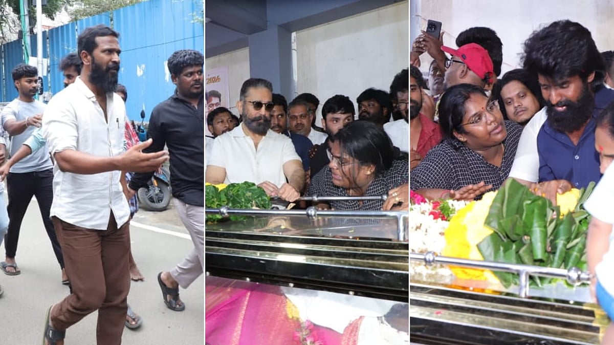 Robo Shankar: கண்ணீரில் திரையுலகம்; கமல், வெற்றிமாறன் உள்ளிட்ட பிரபலங்கள் அஞ்சலி | Photo Album