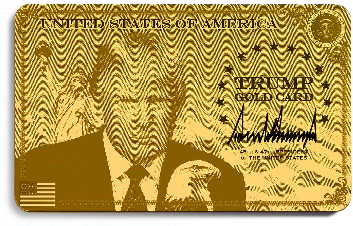 Trump Gold Card பெற தனிநபருக்கு 1 மில்லியன், பணியாளருக்கு 2 மில்லியன் டாலர்கள்! - ட்ரம்ப் அறிவிப்பு