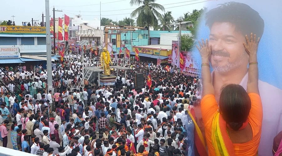 TVK Vijay: நாகை வந்தடைந்த தவெக தலைவர் விஜய்; உற்சாகத்தில் தொண்டர்கள்