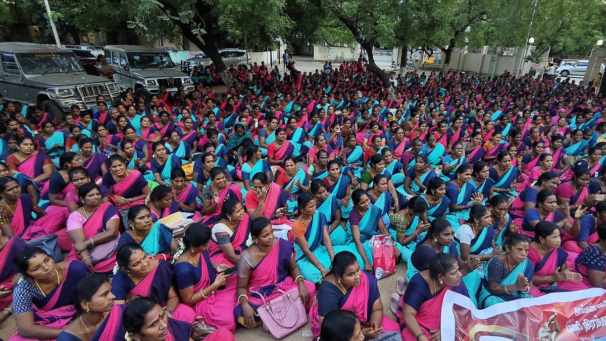 ``திமுக தேர்தல் வாக்குறுதியை நிறைவேற்றாவிட்டால் நவம்பரில் போராட்டம்'' - அங்கன்வாடி ஊழியர்கள் சங்கம்