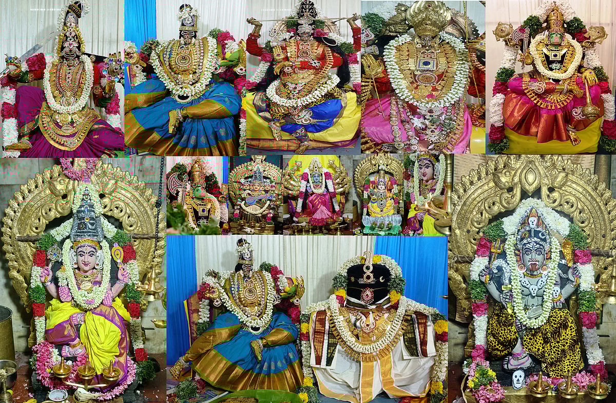 திருநெல்வேலி: குலவணிகர்புரம் தசரா திருவிழா - சிலிர்ப்பூட்டும் அம்மன் அலங்காரங்கள்