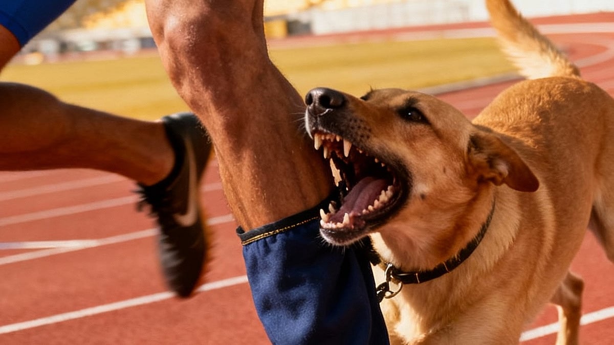 டெல்லி உலக பாரா தடகள சாம்பியன்ஷிப்: மைதானத்திற்குள் நுழைந்து கென்ய அதிகாரியைக் கடித்த தெருநாய்