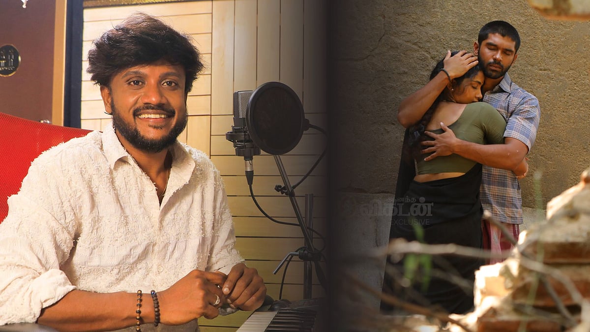 Bison:``மாரி செல்வராஜ் நான்தான் பாடலை பாடணும்னு முடிவாக சொல்லிட்டாரு!