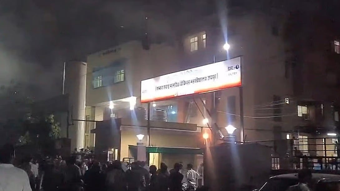 ``சாப்பிட வந்தபோது என் தாயை இழந்துவிட்டேன்'' - ஜெய்ப்பூர் அரசு மருத்துவமனை தீவிபத்து; 8 பேர் பலி