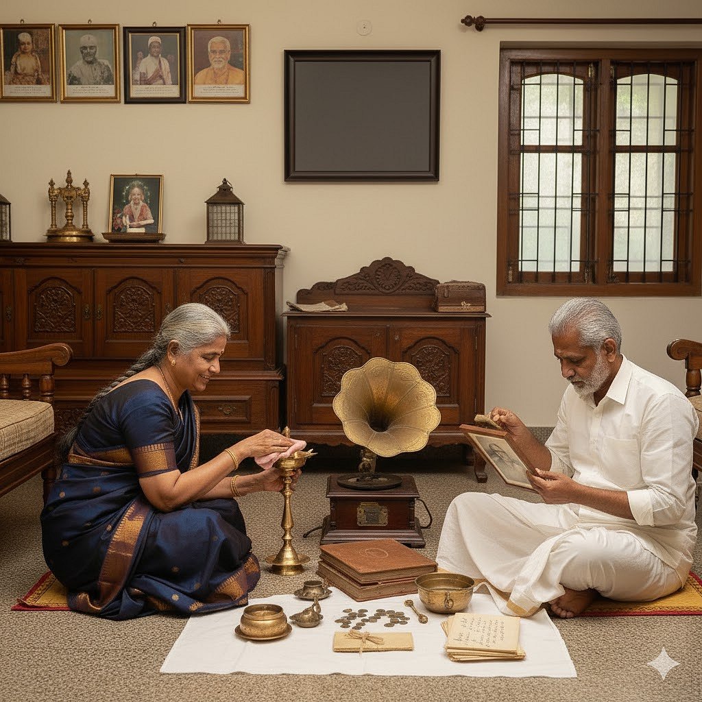 கொலு‌ - அக்ரஹாரம் முதல் ஆஸ்திரேலியா வரை! - நெகிழும் 60ஸ் பெண்