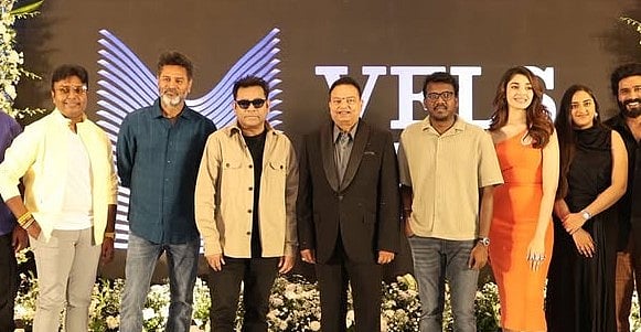 'வேல்ஸ் மியூசிக் இன்டர்நேஷனல்' தொடக்க விழா; ரஹ்மான், வெற்றிமாறன், தனுஷ் | Photo Album