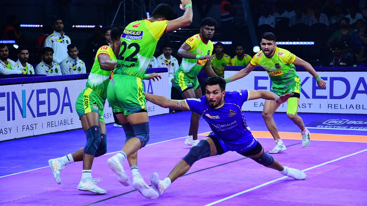 Tamil Thalaivas: புரோ கபடி போட்டியில் அசத்திய தமிழ் தலைவாஸ் வீரர்கள்! | Photo Album