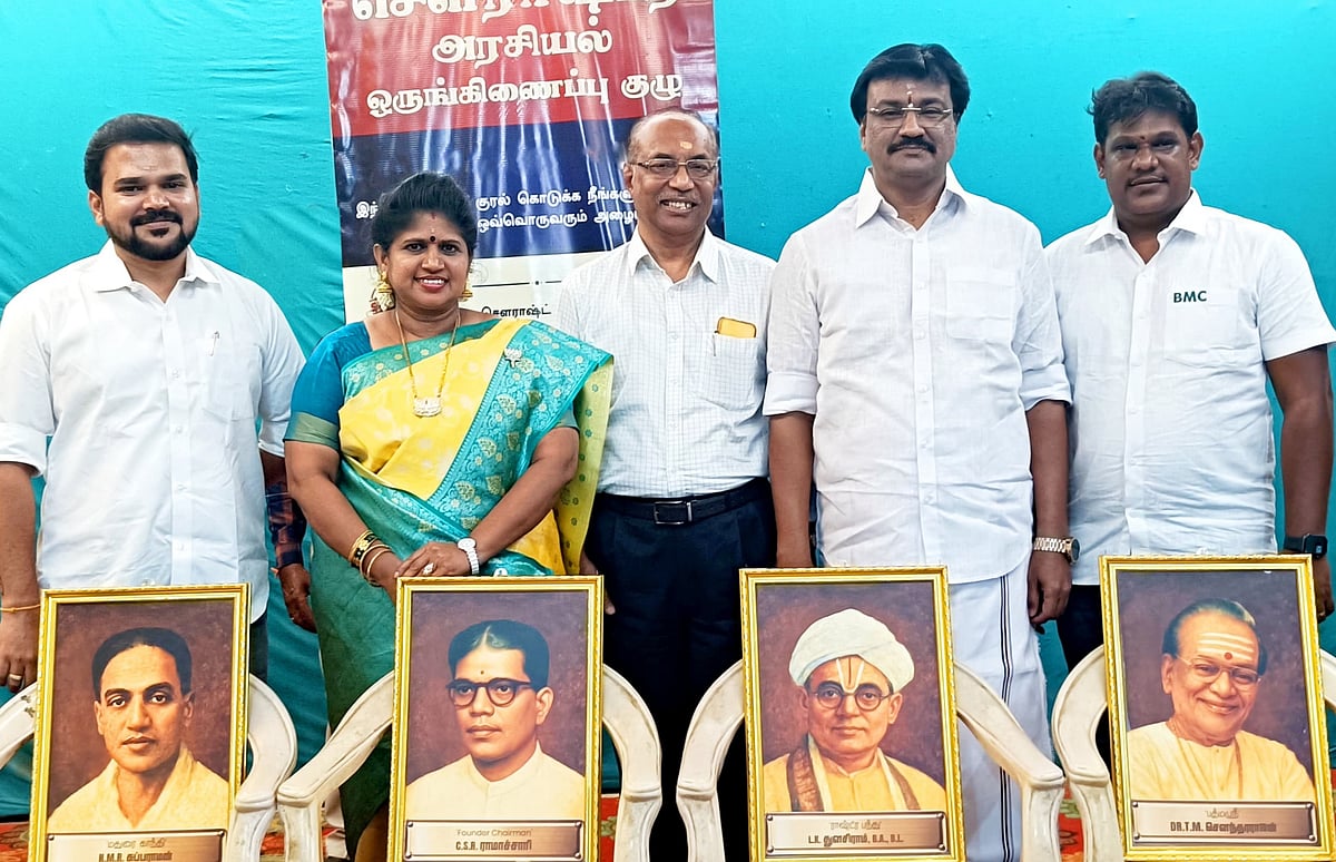மதுரை: நெருங்கும் தேர்தல் - சௌராஷ்ட்ர சமூகத்தினர் நடத்தவிருக்கும் அரசியல் எழுச்சி மாநாடு