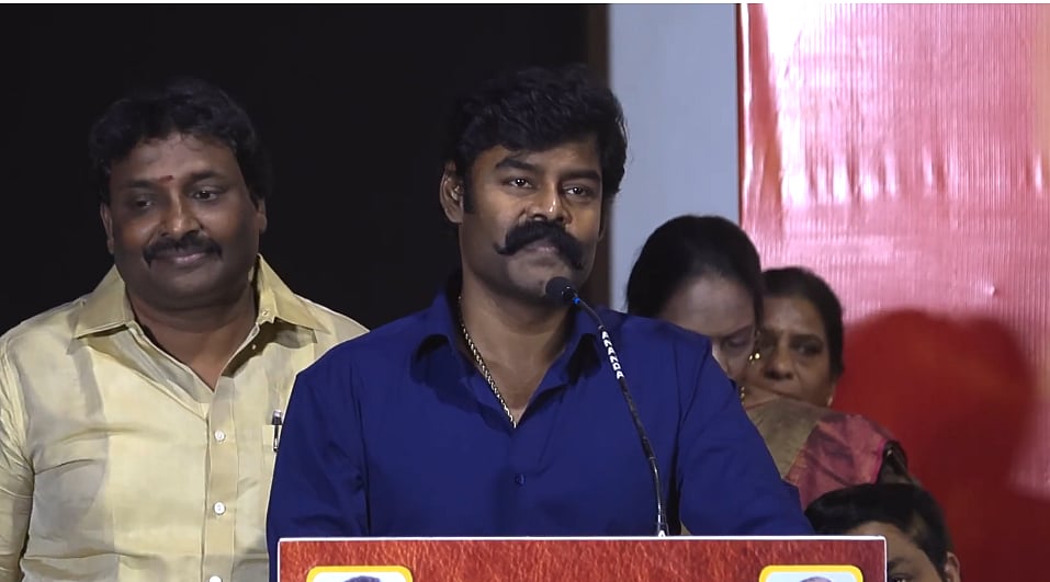 தேசிய தலைவர்: ``முக்குலத்தோர் என மீசையை முறுக்கினால் மட்டும் போதுமா'' -மேடையில் கொந்தளித்த RK சுரேஷ்