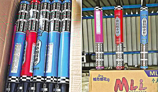 சீனா டு தூத்துக்குடி; துறைமுகத்தில் சிக்கிய ரூ.5 கோடி மதிப்பிலான சீன `பைப்' பட்டாசுகள் -விவரம் என்ன?