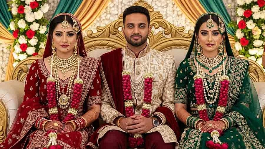 ``பிரிய முடியாது'' - காதல், நட்புக்காக தோழிகள் இருவரையும் ஒரே மேடையில் திருமணம் செய்த இளைஞர்