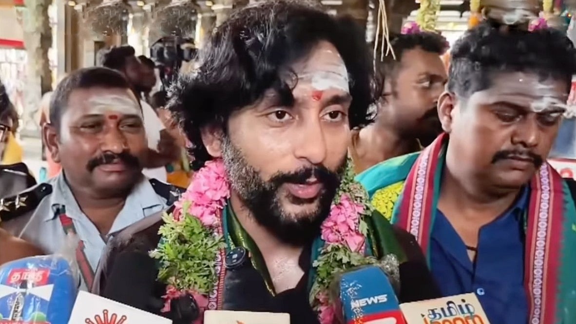 `கருப்பு பட அப்டேட்; மூக்குத்தி அம்மன் 2 படத்துக்கும் எனக்கும் சம்பந்தமில்லை' -ஆர்.ஜே பாலாஜி 