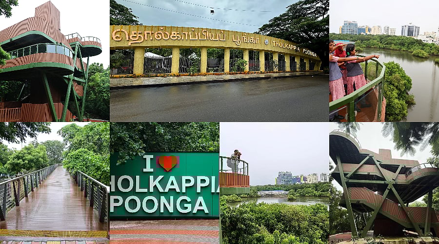 `சிட்டி நடுவே இப்படி ஒரு இடம்.!’ - புதுப்பிக்கப்பட்டு திறக்கப்பட்ட தொல்காப்பியப் பூங்கா!