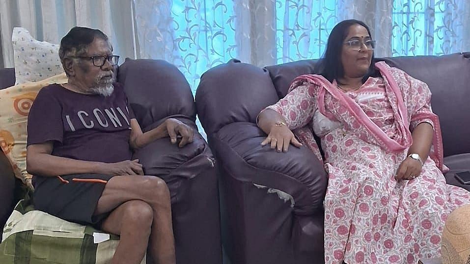 பாரதிராஜா: `கம்பீரம்  குறையாம, நிறைவான நினைவுகளோடு இருக்கிறார்’ - நேரில் சந்தித்த நடிகை ராதா