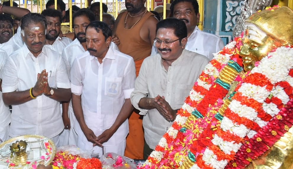 பசும்பொன்: ``துரோகத்தை வீழ்த்த ஒன்றிணைந்துள்ளோம்'' - ஓபிஎஸ், செங்கோட்டையனுடன் தினகரன் பேட்டி