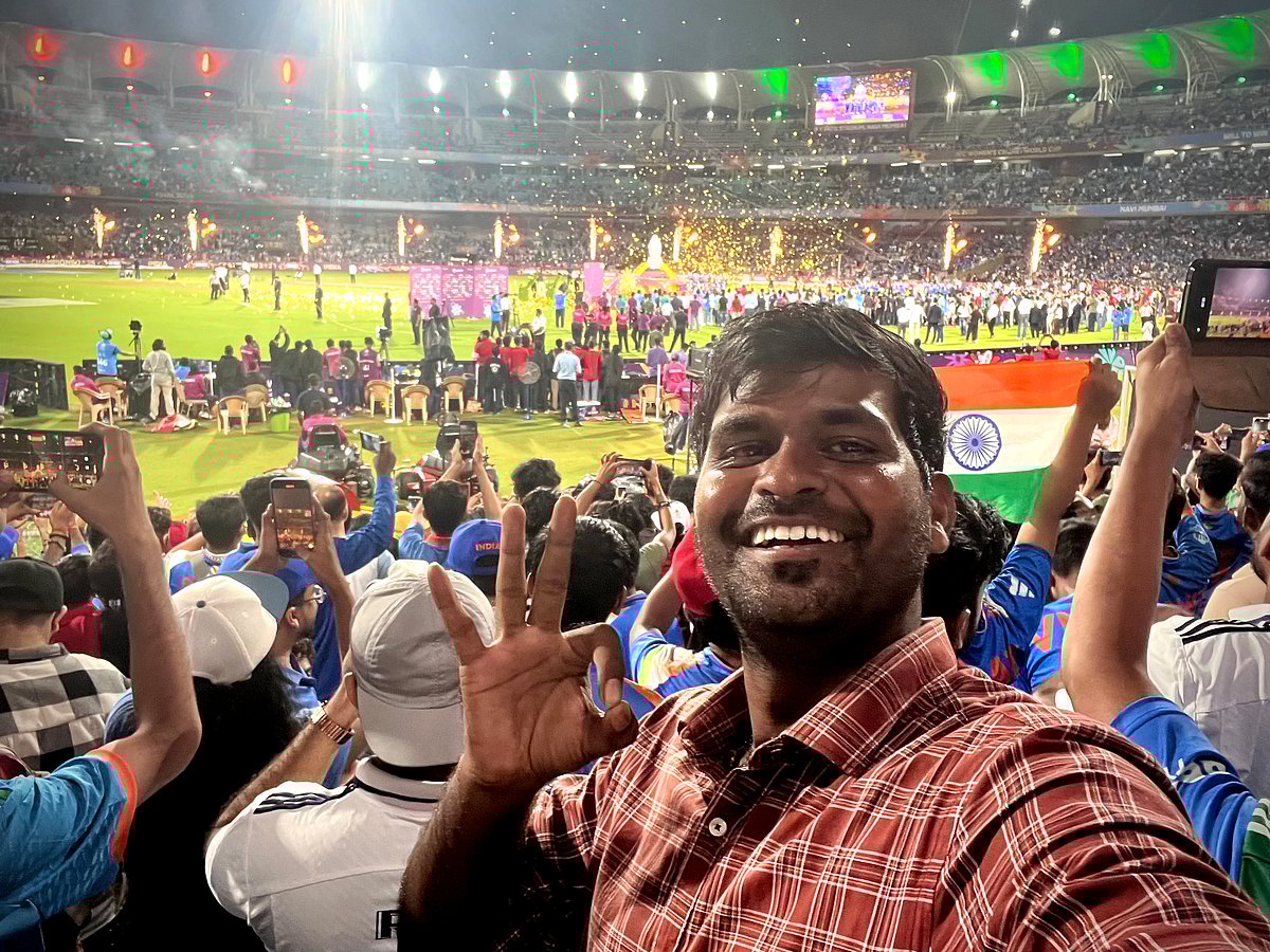 '150 ரூபாய் டிக்கெட்டை 25000 ரூபாய்க்கு வாங்கிருந்தாங்க' - கிரிக்கானந்தாவின் உலகக்கோப்பை அனுபவம்