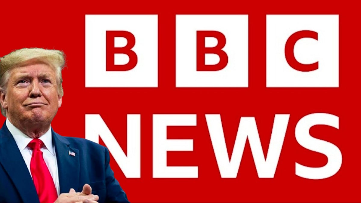 தவறாக சித்தரிக்கப்பட்ட ட்ரம்ப் பேச்சு; சிக்கலில் BBC - என்ன நடந்தது?