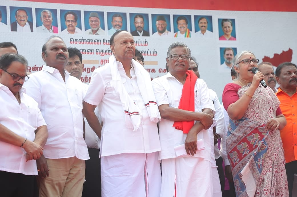 SIR : 'இன்னும் எங்களுக்கே SIR விண்ணப்பம் வரலை..' - திமுக ஆர்ப்பாட்டத்தில் கலகல!