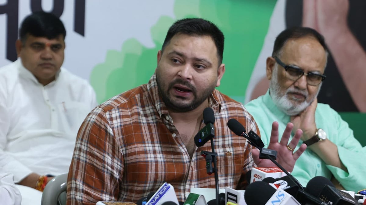 பீகார்: ``2020-ல் நடந்த தவறு மீண்டும் நடந்தால்'' - தேர்தல் அதிகாரிகளை சாடிய தேஜஸ்வி யாதவ்