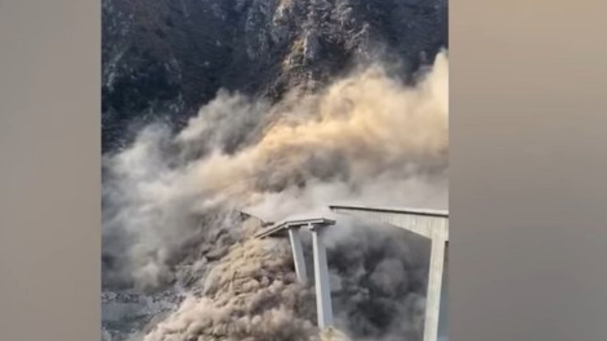 Hongqi Bridge: சீனாவின் 'ஹாங்கி பாலம்' சரிவு - வைரலாகும் திக் திக் வீடியோ காட்சிகள்