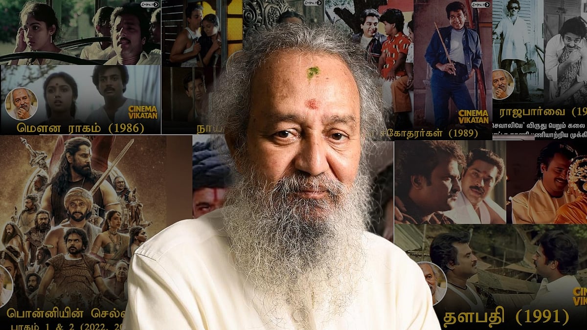 'ராஜபார்வை டு பொன்னியின் செல்வன்' - செவாலியே விருது பெறும் தோட்டாதரணி பணியாற்றிய முக்கிய படங்கள்