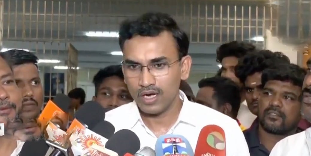 'பறக்கும் படை அதிகாரிகளின் திமுக விசுவாசம்.!' - கொந்தளிக்கும் தவெக அருண் ராஜ்