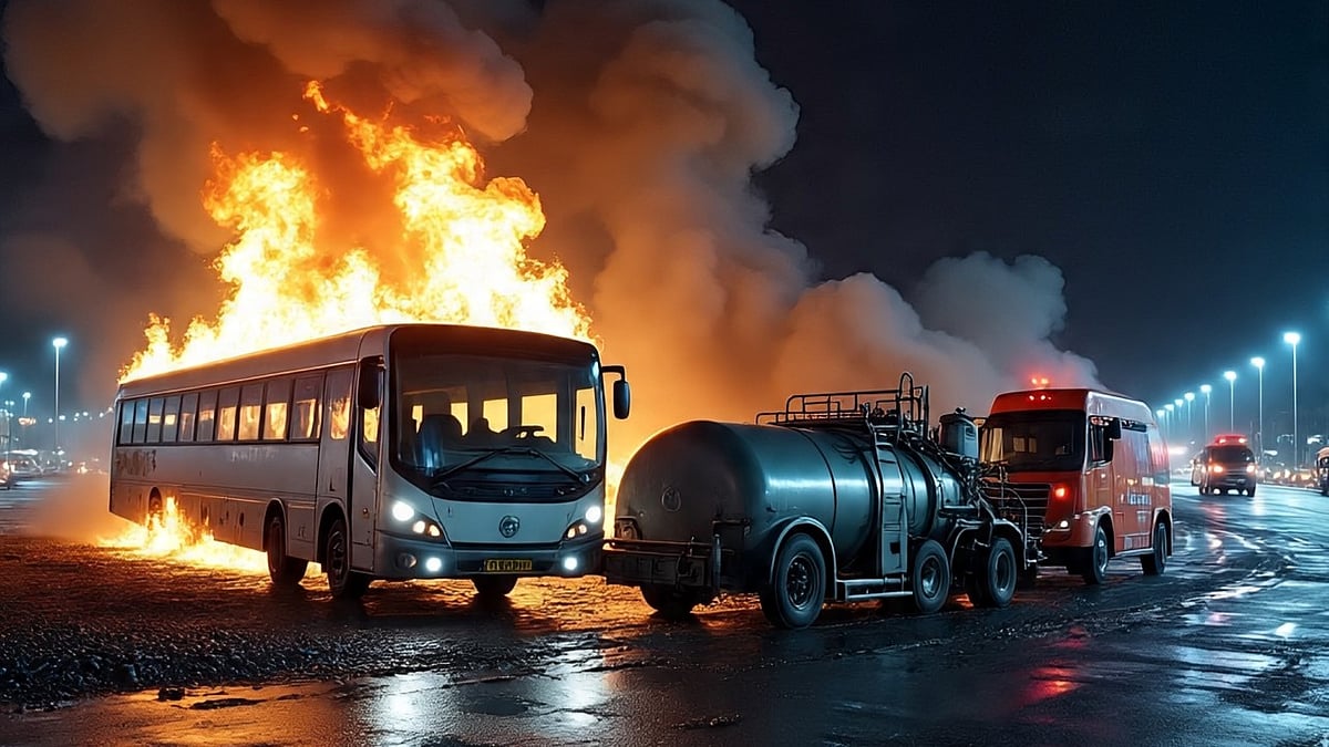 சவூதி: மெக்கா டு மெதினா; டீசல் டேங்கருடன் மோதிய பஸ்; 42 இந்தியர்கள் பலி - உயிர் பிழைத்த ஒருவர்