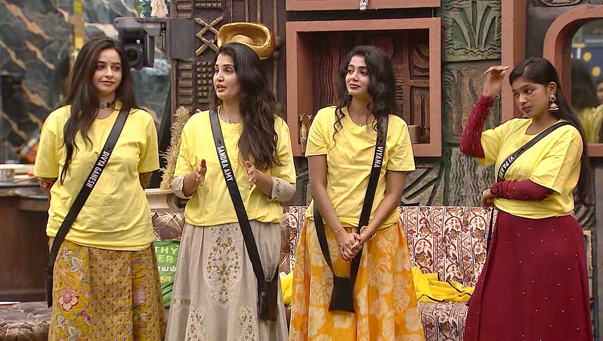 BB TAMIL 9: DAY 46: சாம்பார் அணியில் சாண்ட்ரா, பாருவின் அலப்பறைகள் - சகிக்க முடியாமல் வெளியேறிய கனி!