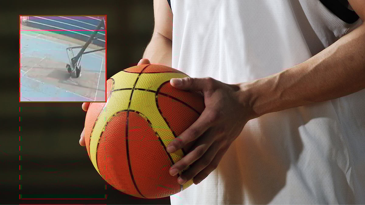 ஹரியானா: கூடைப்பந்து கம்பம் விழுந்து 16 வயது தேசிய அளவிலான வீரர் மரணம்; அதிர்ச்சி தரும் வீடியோ