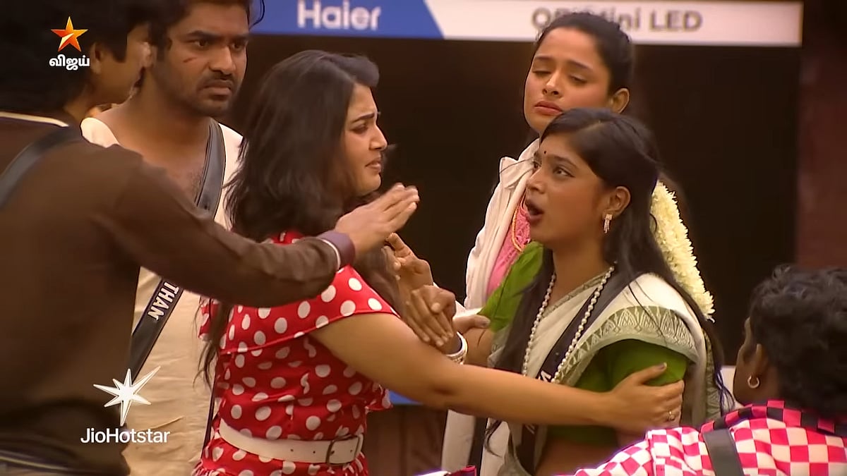 BB Tamil 9: ``நீ யார் என்னைப் பத்தி பேசுறதுக்கு'' - FJ பார்வதி மோதல்; கலவரமான பிக் பாஸ் வீடு