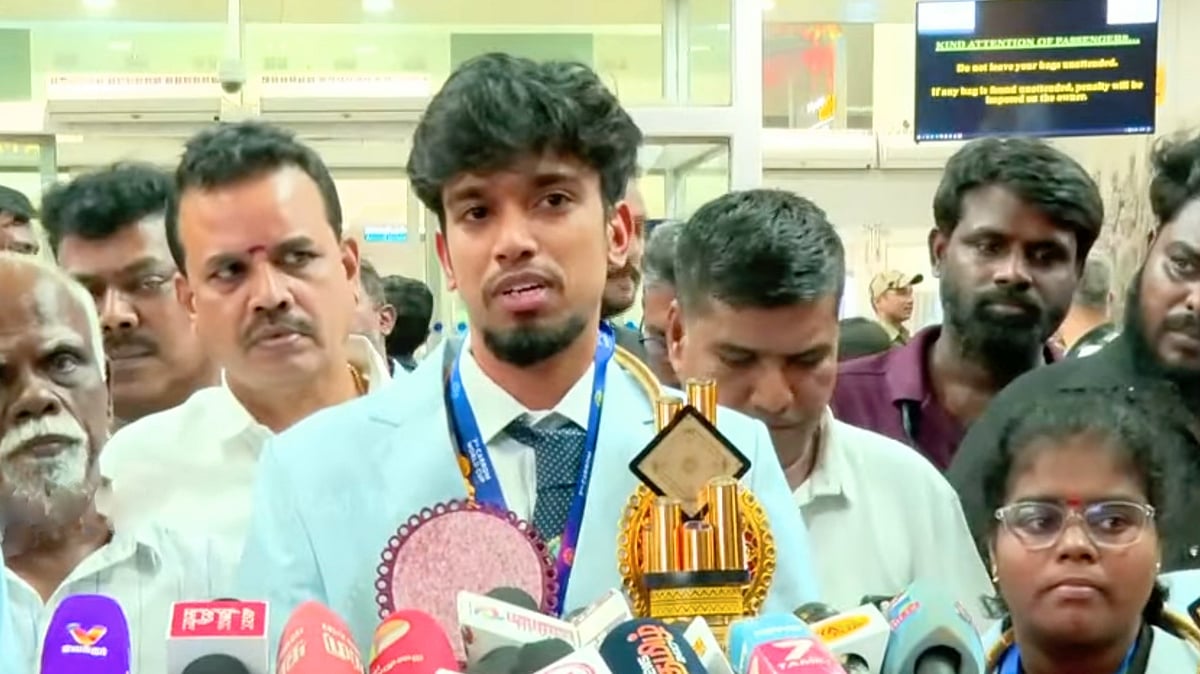 ``எனது முதல் சர்வதேச போட்டியிலேயே தங்கப் பதக்கம் வென்றிருக்கேன்'' - கேரம் வீரர் அப்துல் ஆஷிக் 