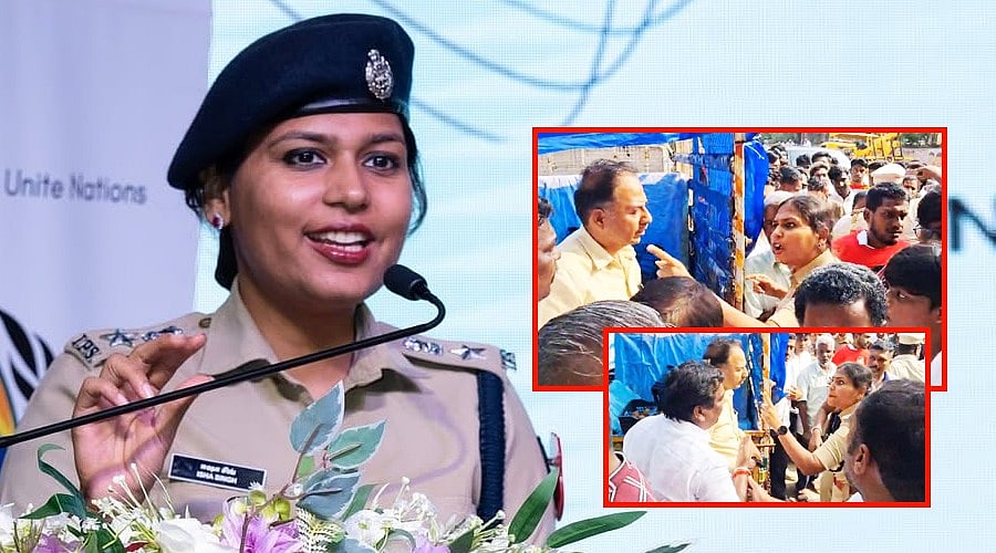 இஷா சிங்: 'மும்பை பின்னணி, மனித உரிமை ஆர்வலர்' புதுவையில் ஆனந்திடம் கறார் காட்டிய பெண் காவலர் யார்?