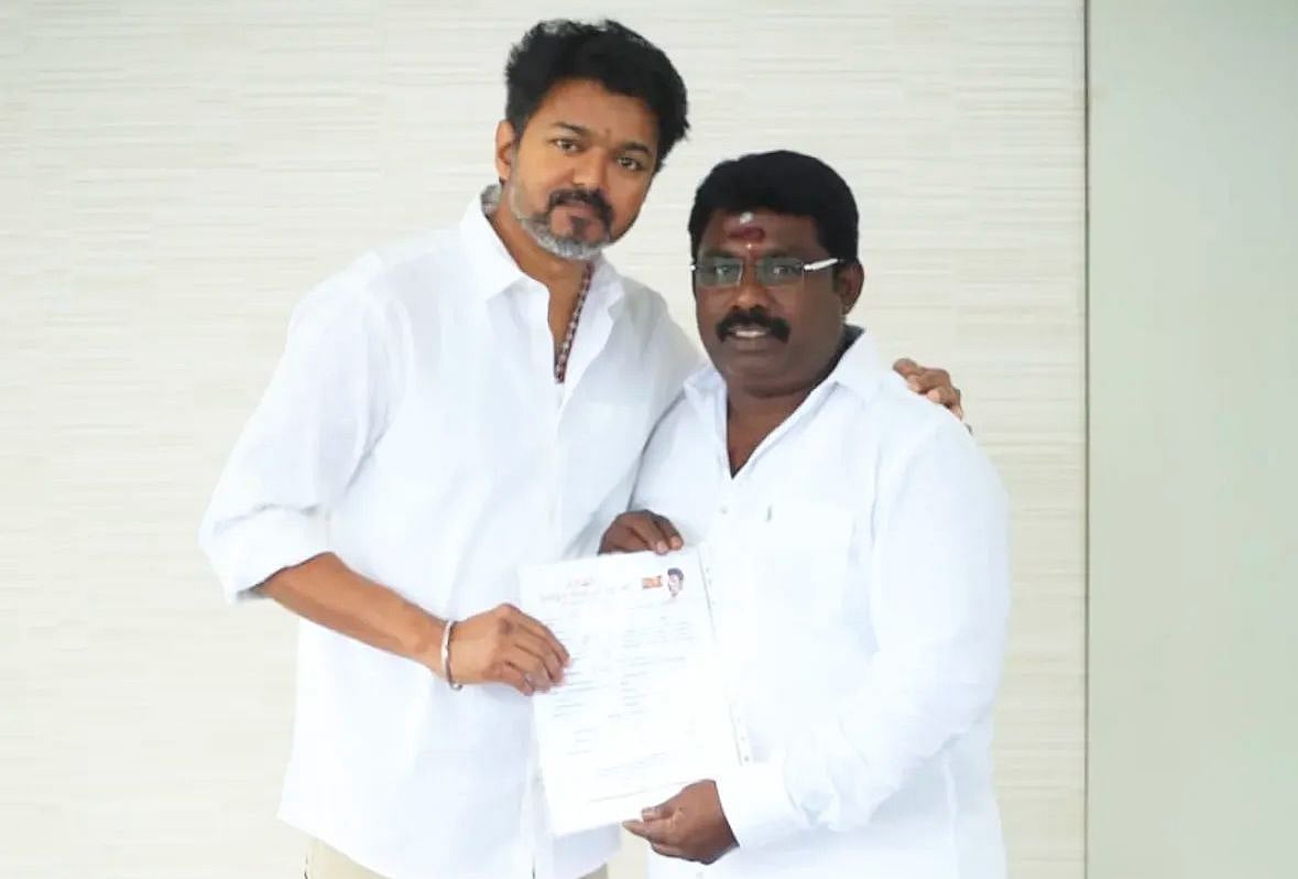 நாமக்கல்: தவெக மாவட்டச் செயலாளர் செந்தில்நாதன் நீக்கம்; பொதுச்செயலாளர் ஆனந்த் அதிரடி; என்ன நடந்தது?