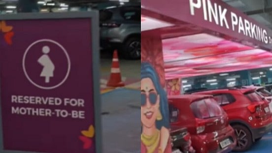 Pink Parking: தாய்மைக்கு 'ரெட் கார்பெட்' வரவேற்பு; இந்தியாவில் வைரலாகும் பிங்க் பார்க்கிங் மேஜிக்!