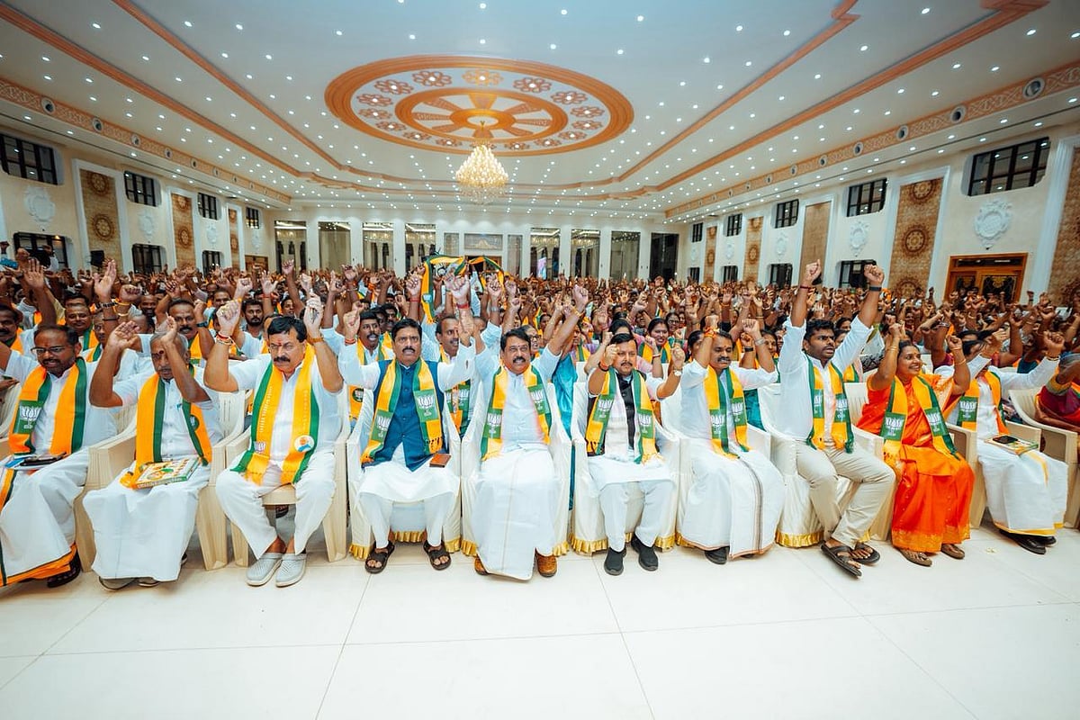 கோவை: `திமுக அரசை அகற்ற வேண்டிய நேரம் வந்துவிட்டது!'- பாஜக செயல் தலைவர் நிதின் நபின் சபதம்